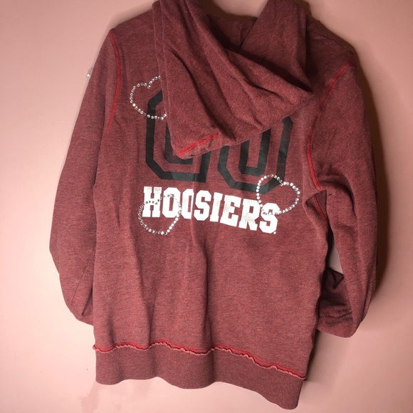 Pink Victoria’s Secret Indiana College hoodie - Picture 6 of 6